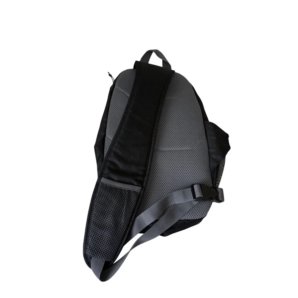 Eddie Bauer Black‎ Convertible Sling Backpack Bag Travel Hiking